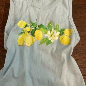 Urban Outfitters backless lemon tank top